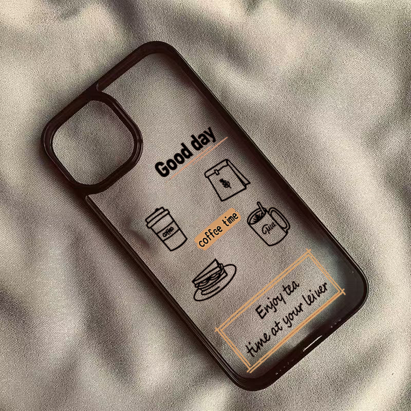 Warm Coffee Pattern Phone Case - Samsung Galaxy A55 review and price