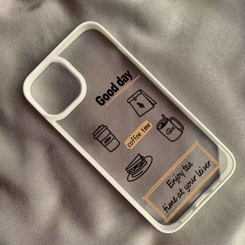 Warm Coffee Pattern Phone Case - Samsung Galaxy A55 review and price