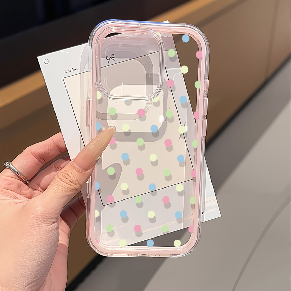2in1 Ins Red Dot Clear Case Fo - Apple Iphone 15 Pro Max review and price