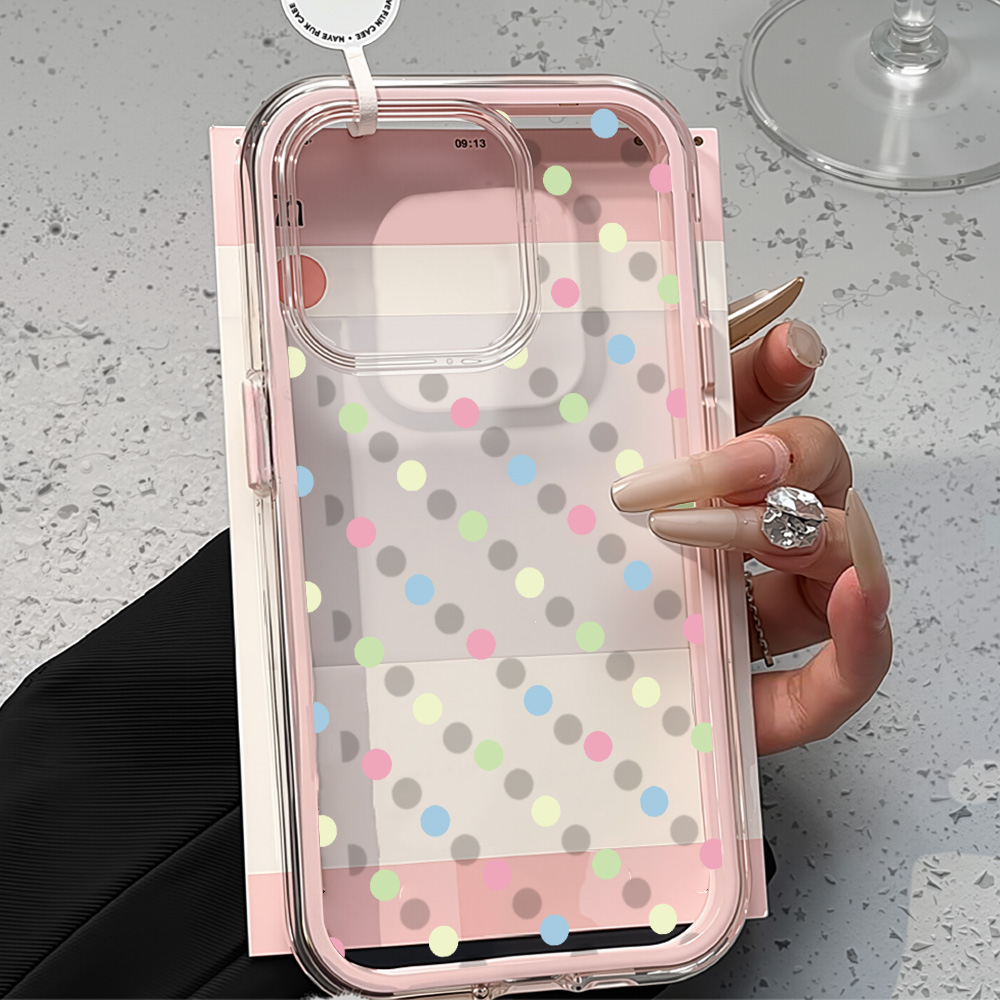 2in1 Ins Red Dot Clear Case Fo - Apple Iphone 15 Pro Max review and price